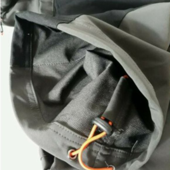 Outdoor Shaping Hiking Soft Shell Pants Women's 43 x 31 Gray Adjustable Waist - Picture 9 of 10